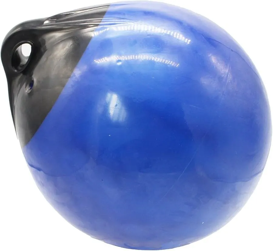 Inflatable Spherical Ball Fender 40 cm - Navy Blue