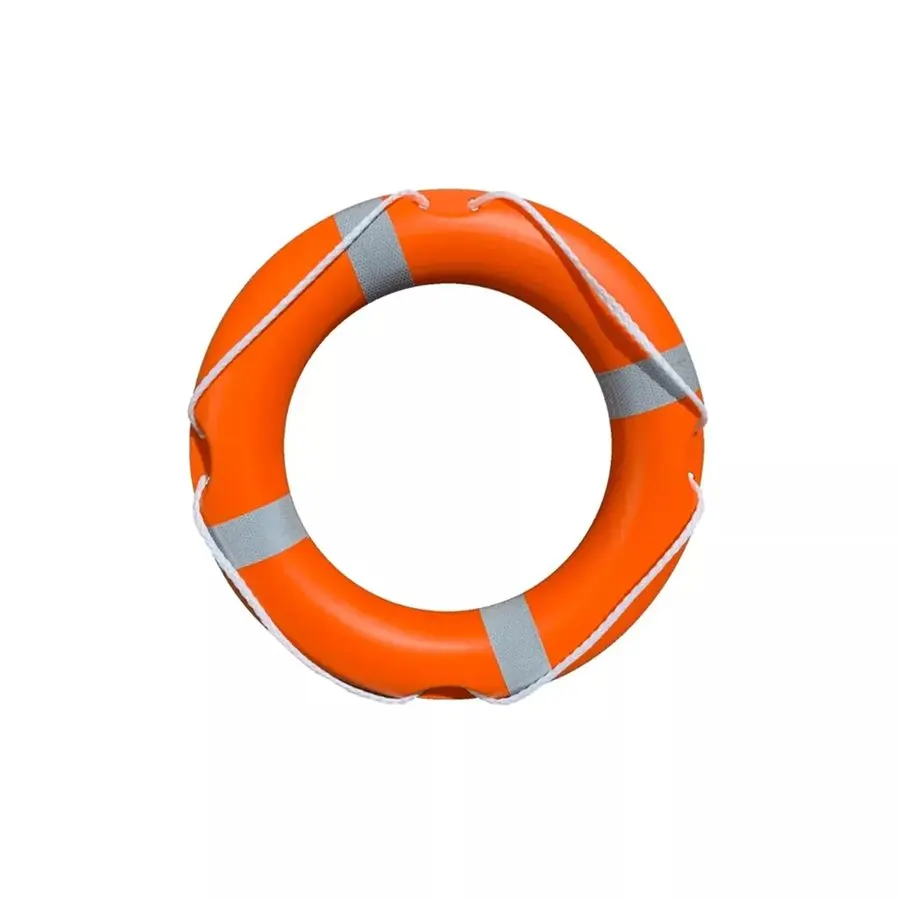 24" SOLAS Lifering with Reflective Tape - Orange