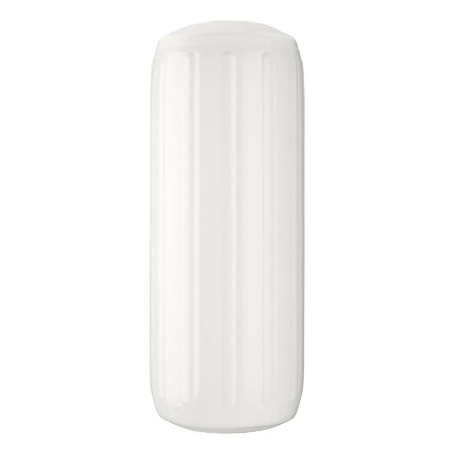 Tandem Twin-Chamber Cylindrical Fender 18 x 60 cm - White