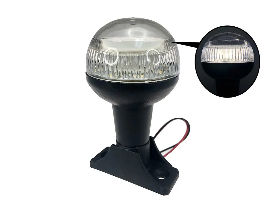 3-1/4" LED All-Round Anchor Light, Fixed Mount, 2NM