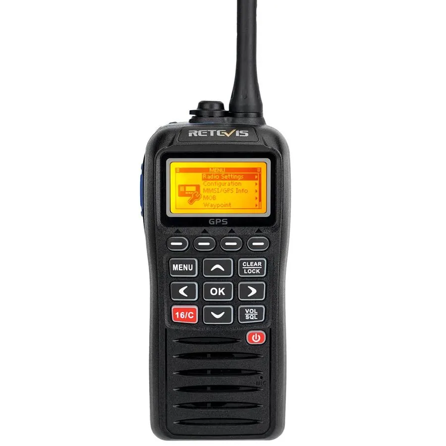 Floating DSC/GPS Handheld VHF, Navy Blue
