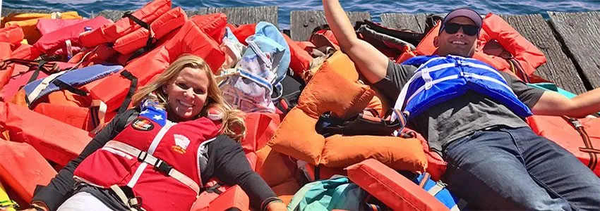 Automatic/Manual Inflatable Life Jacket