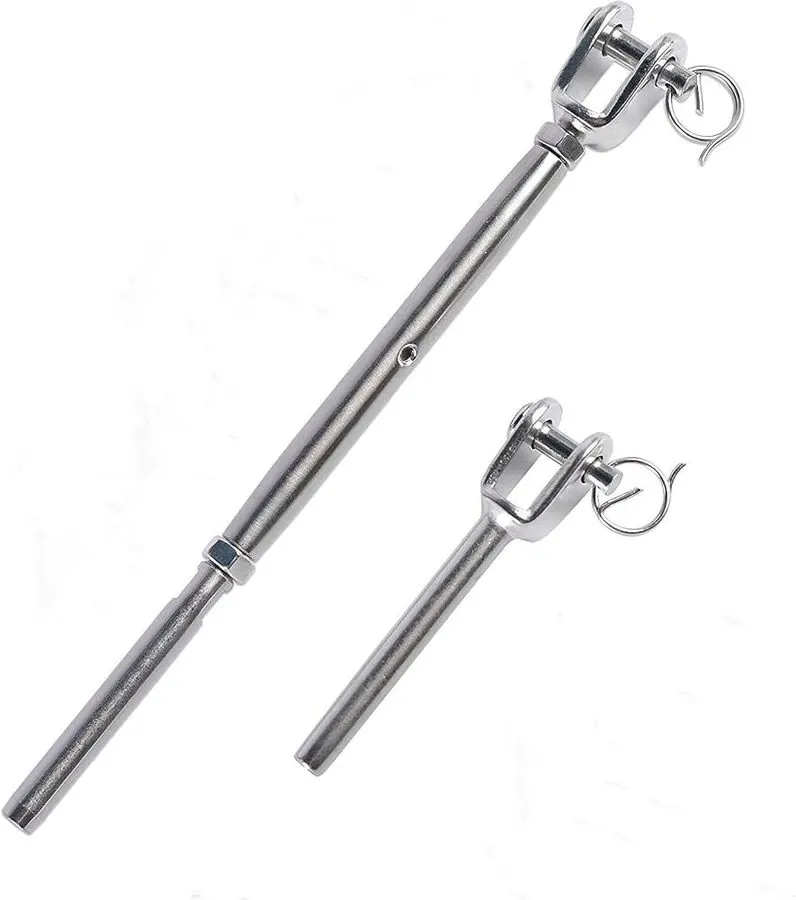 316 Stainless Steel Cable Railing Kit 4mm (Wire, Thimbles & Swage Studs)