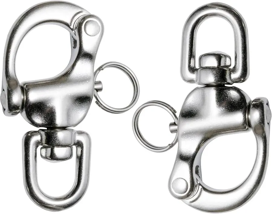 Quick-Release Spring Snap Shackle, Boat Chain