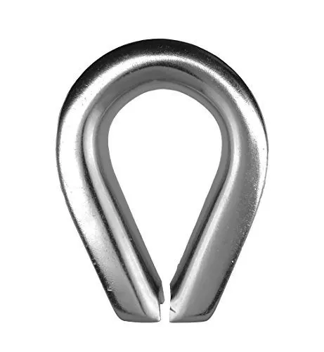 316 Stainless Steel Heavy Duty Thimble 16mm (5/8")