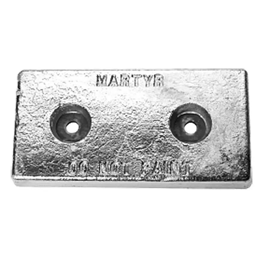 R-3 Two-Piece Rudder Anode – Zinc, 3-3/4 in