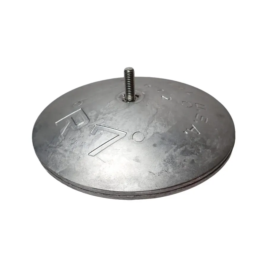 R-7 One-Piece Rudder Anode – Aluminium, 6-7/8 in