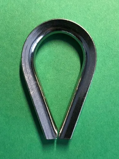 316 Stainless Steel Wire Rope Thimble 3mm (1/8")
