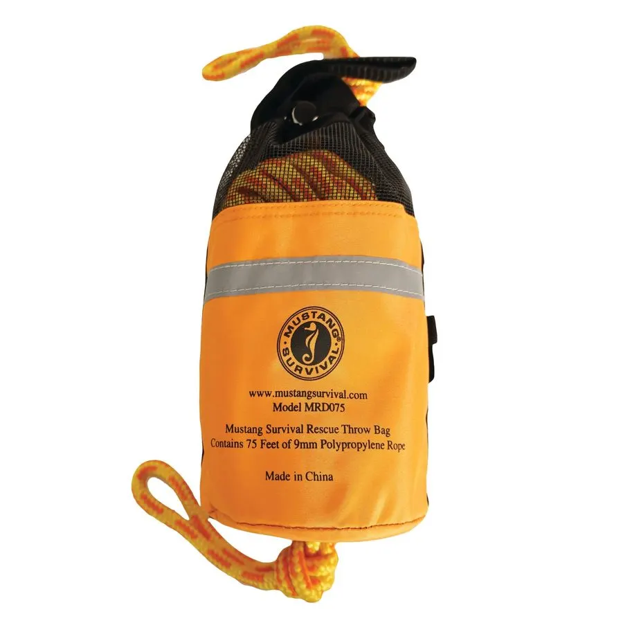 Water Rescue Throw Bag with 75' Rope