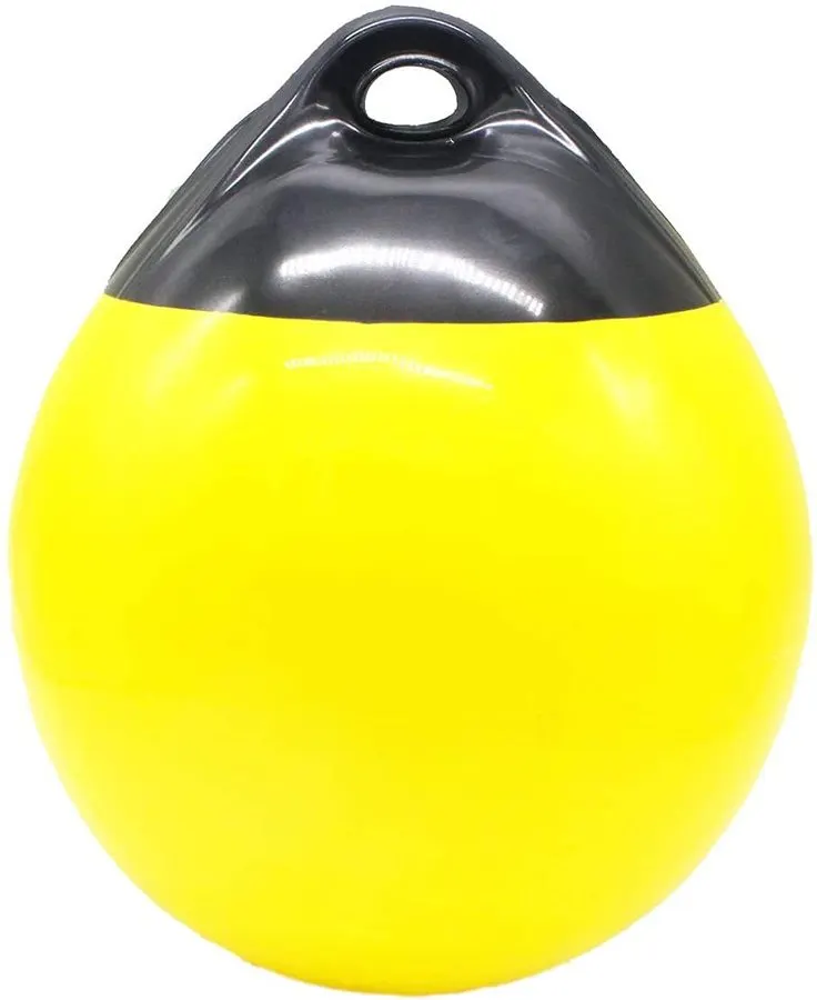 Round Mooring Buoy Fender 45 cm - Red