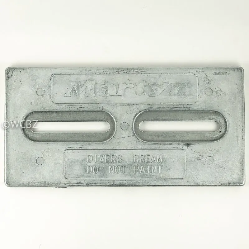 ZHC-23 Jumbo Bolt-On Hull Anode – Zinc B-8