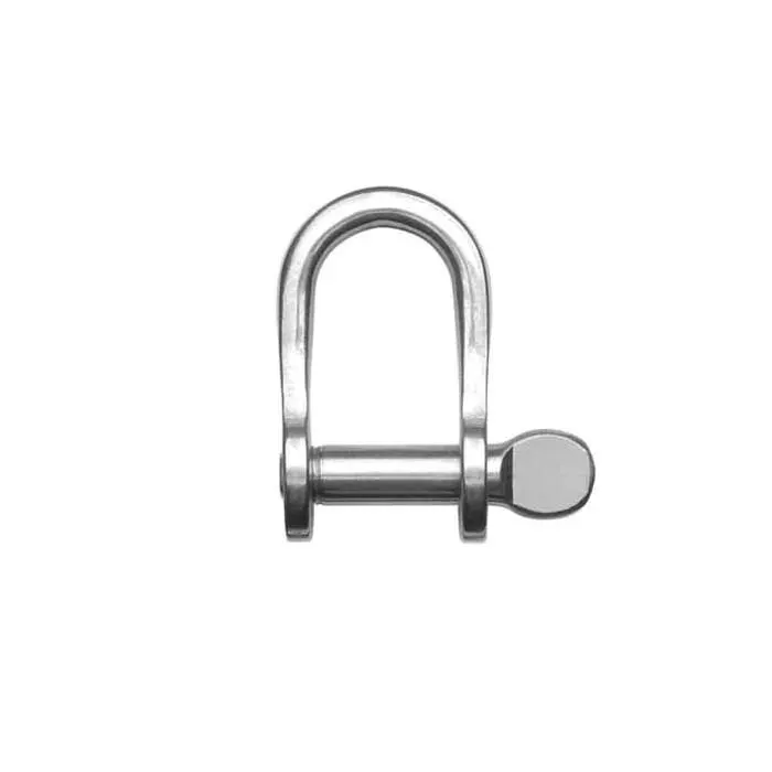 8mm Twist Shackle with Screw Pin, 316 Stainless