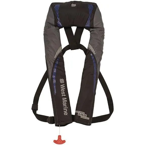 Inflatable Life Vest - Grey