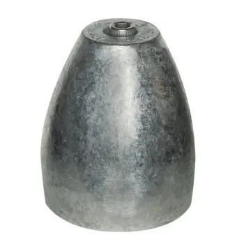 Aluminium Thin Shaft Collar Anode - 25mm