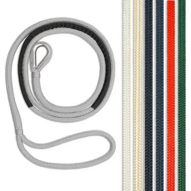 5/8" x 15 ft Double Braid Mooring Pendant