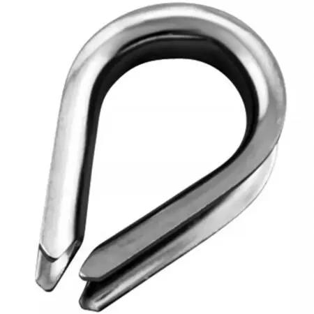 316 Stainless Steel Solid Tube Thimble 8mm
