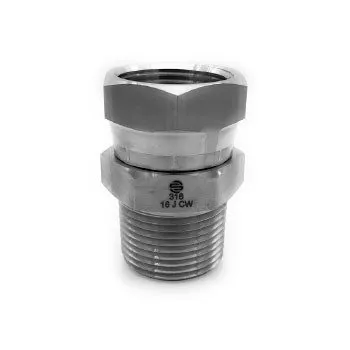 316 Stainless NPS-to-NPT Flange Adaptor