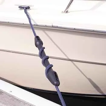Rubber Mooring Snubber for 1/2" Dock Line