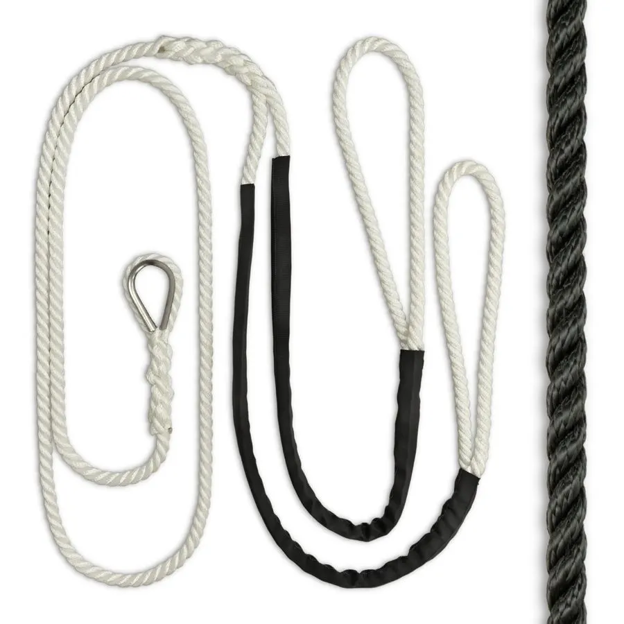 5/8" x 15 ft Double (Y) Mooring Pendant