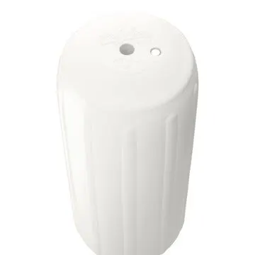 Tandem Twin-Chamber Cylindrical Fender 18 x 60 cm - White