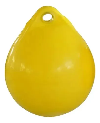 Inflatable Anchor Buoy & Ball Fender 25 cm - Yellow