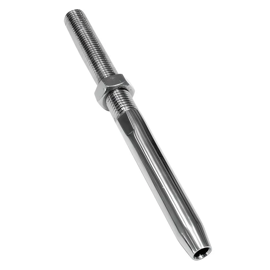 316 Stainless Steel Swage Stud Threaded Terminal M6 (for 4mm Wire)