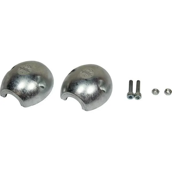 Zinc Streamlined Shaft Anode - 7/8" (22mm)
