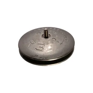 R-3H Two-Piece Rudder Anode – Aluminium, 4 in Heavy