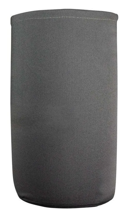 Fleece Cylindrical Fender Cover 18 x 62 cm - Grey