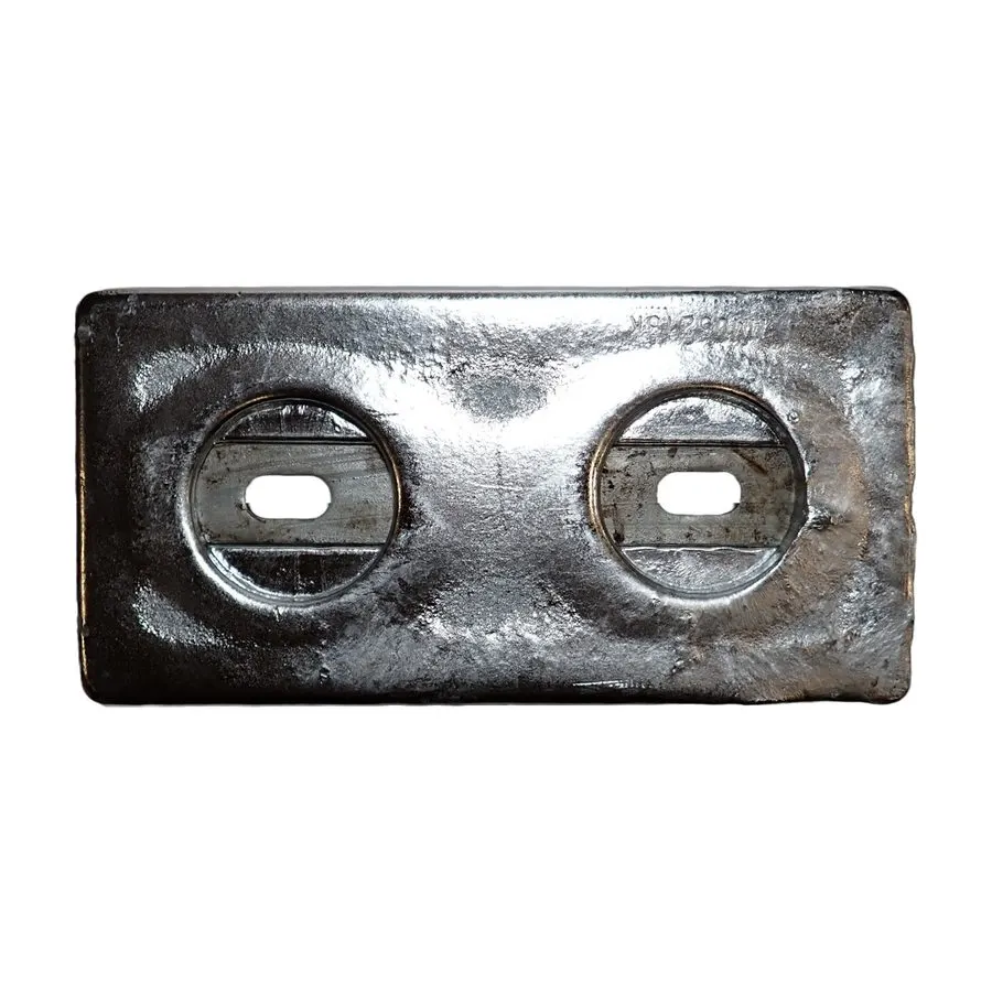 ZHC-23 Jumbo Slotted Hull Anode – Zinc B-9