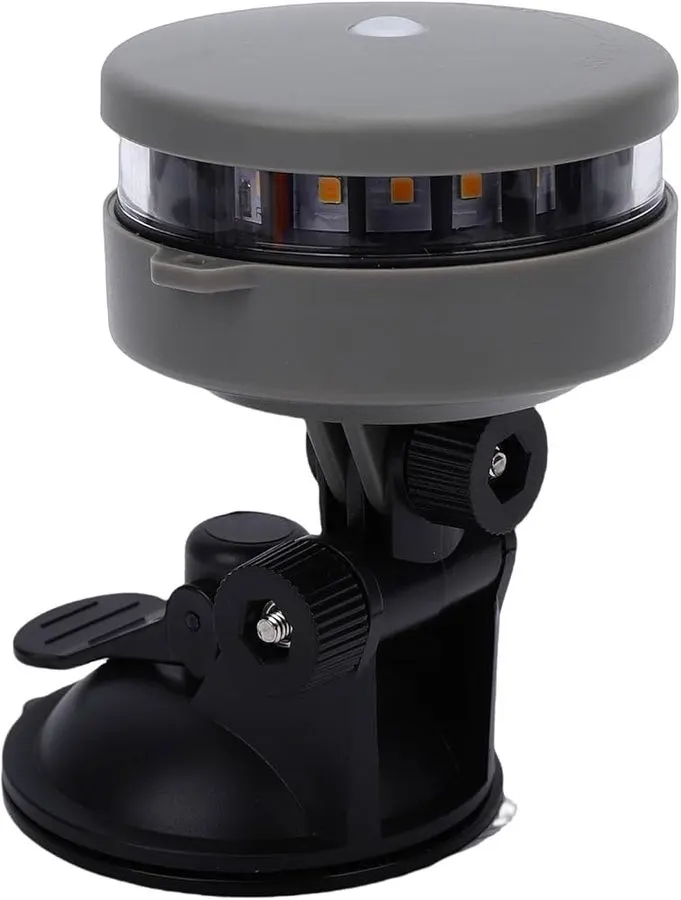 8" Battery LED Anchor Light with Suction Cup, 2NM