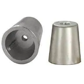 Zinc Barrel Shaft Anode X-8 - 1-3/4" (44mm)