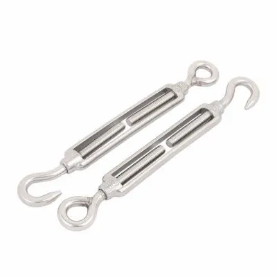 316 Stainless Steel Turnbuckle Hook & Eye M6