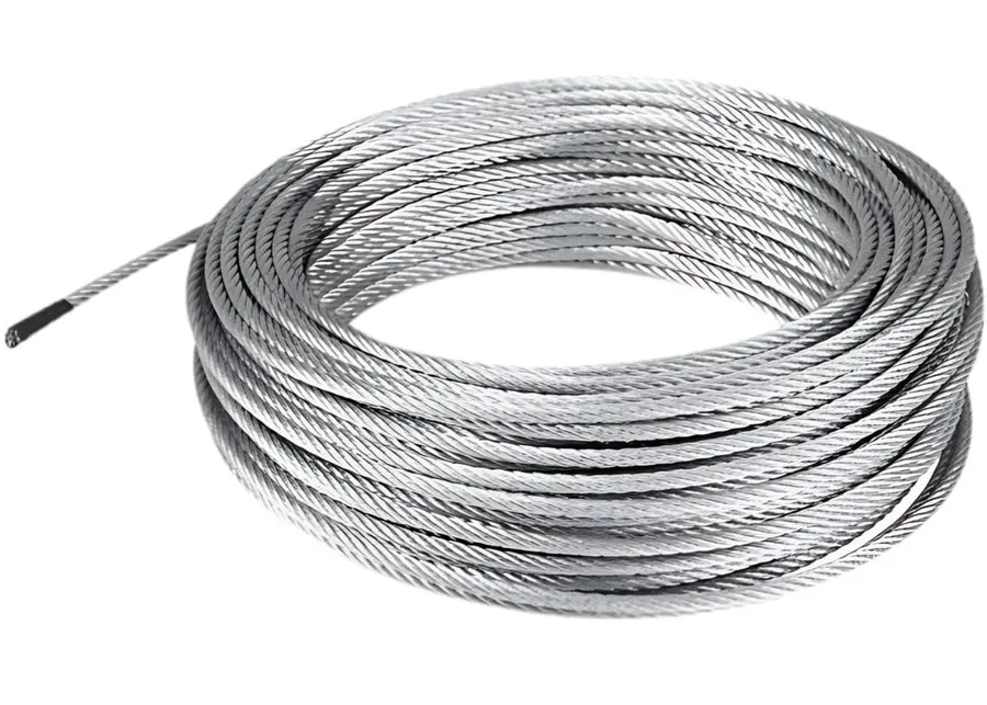 316 Stainless Steel 1x19 Wire Rope 5mm (per metre)