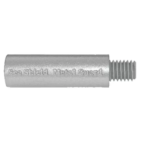 Zinc Pencil Anode with Brass Plug - 14mm Head