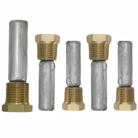 Zinc Pencil Anode with Plug (14mm Head)