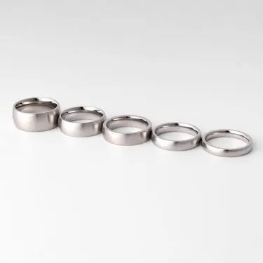 Stainless Steel Round Line Ring