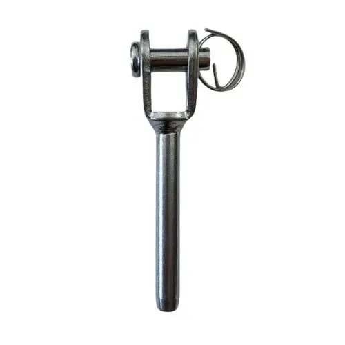 316 Stainless Steel Swage Fork Terminal (for 4mm Wire)