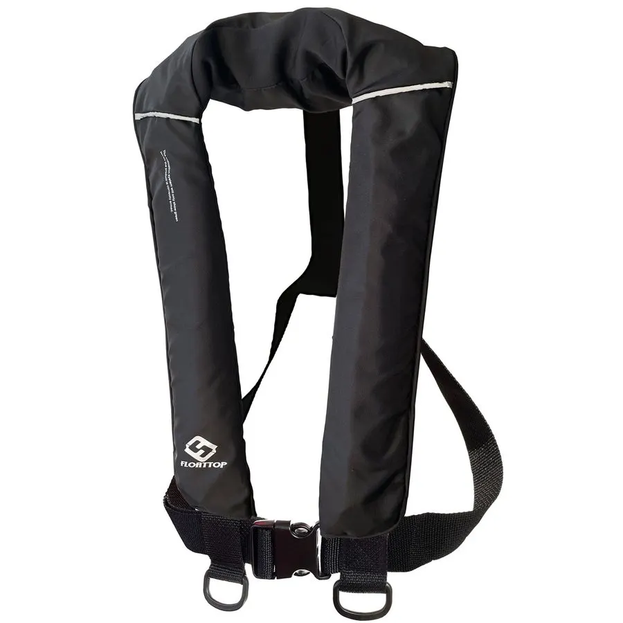 Auto/Manual Inflatable Life Jacket - Black