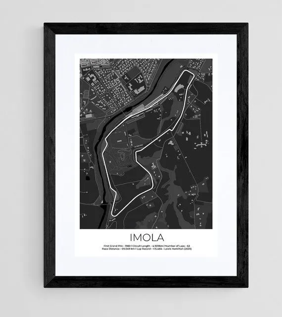 Classic Motorsport Framed Print — Azure
