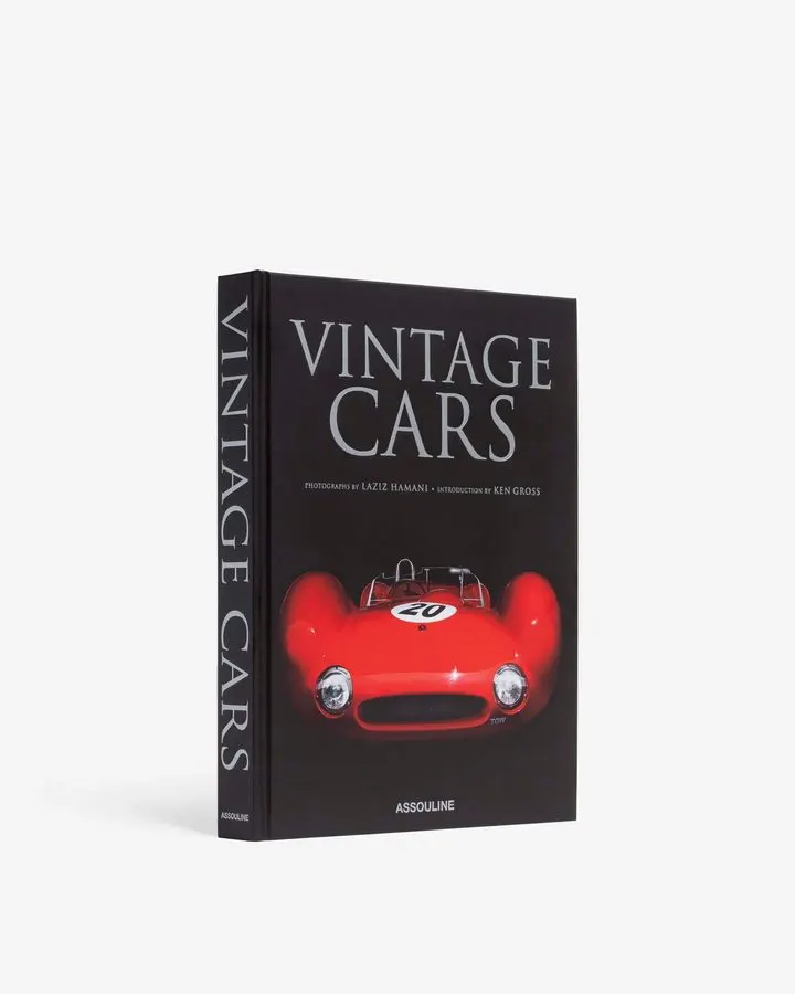 Vintage-style Motorsport Encyclopedia — Royal Blue Cover