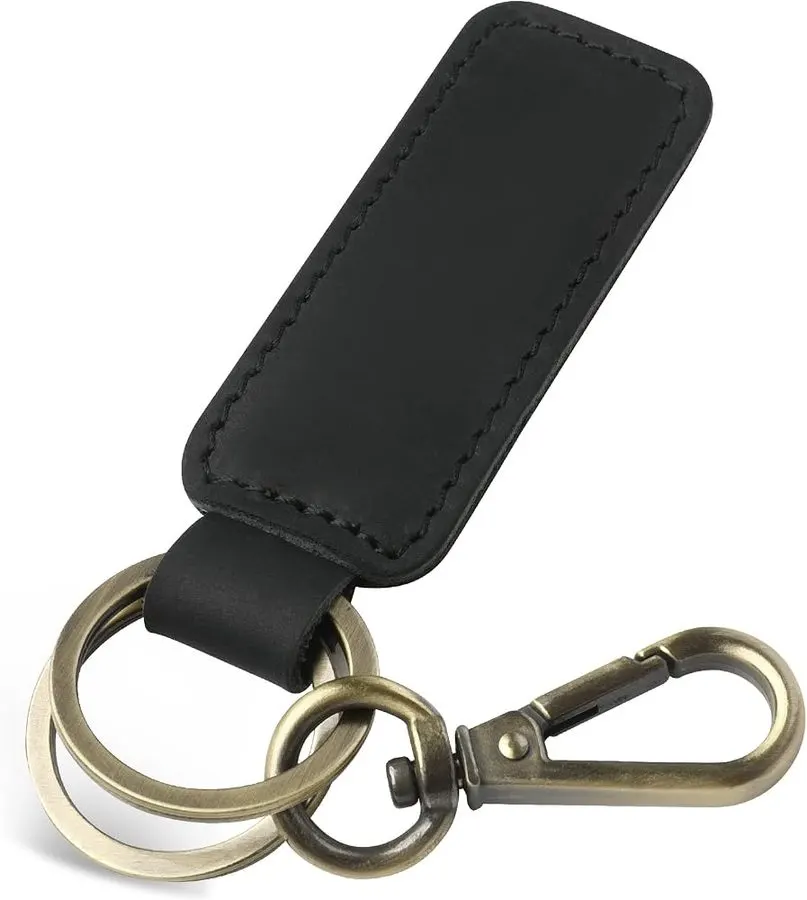 Onyx Carbon-Look Racing Keyring — Halden Chronometrics