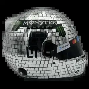 Circuit Collector Helmet — Amber Livery · Redline Reserve