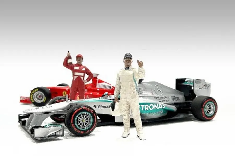 Retro Formula Racer 1:18 Collectible — Pearl