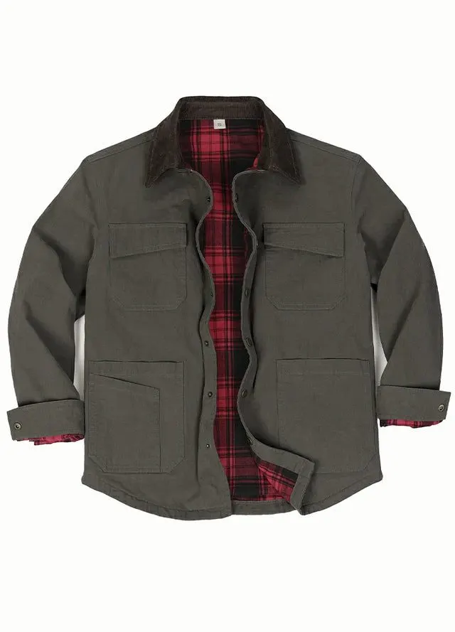 Fleece-Lined Garage Overshirt