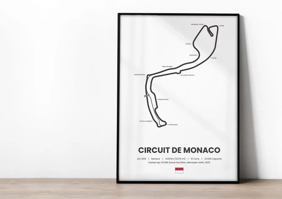 Rally Motorsport Framed Print — Ivory