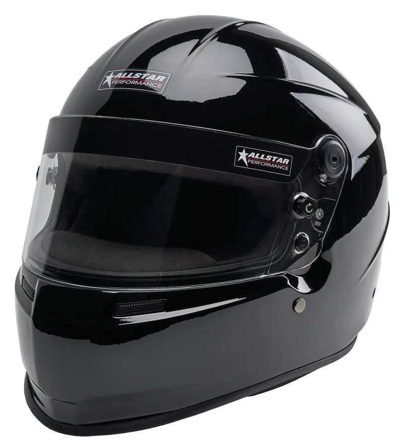 Graphite Replica Racing Helmet 1:2 Display