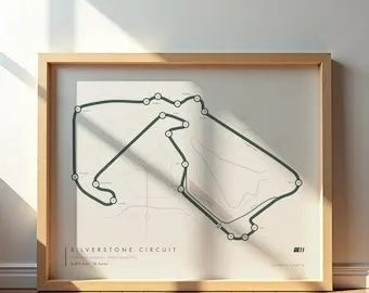 Classic Race Motorsport Framed Print — Ivory