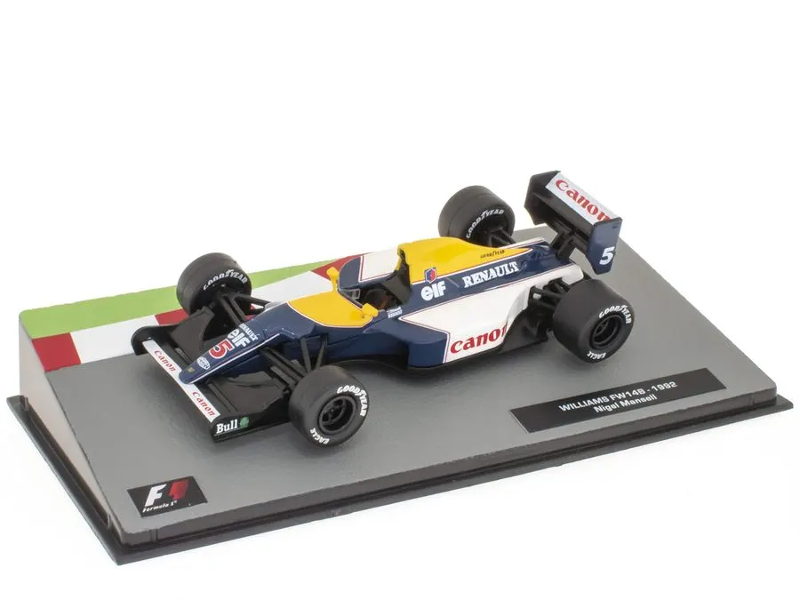 Classic Open-Wheel 1:43 Collectible — Royal Blue