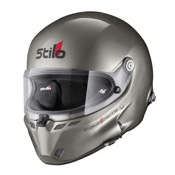 Vintage-style Collector Helmet — Silver Livery